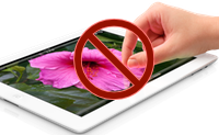 No iPad