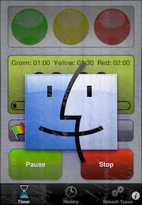 Speech Timer for Mac OS X