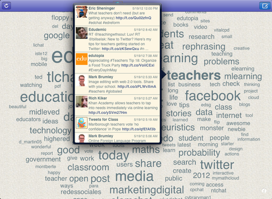 TweetaScope Screen Shot showing 