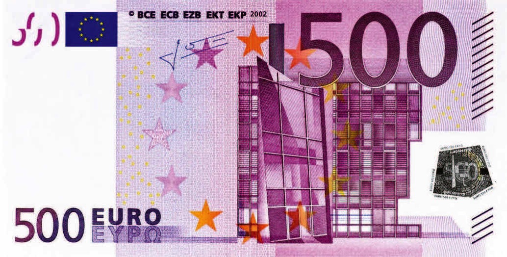 Euro 500 note