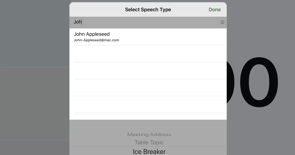 speech timer from text